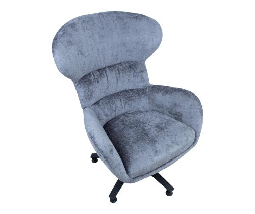Nojatuoli KAROLINA 78x84,5xH104,5cm, harmaa