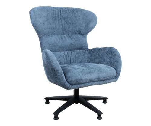 Nojatuoli KAROLINA 78x84,5xH104,5cm, sininen väri
