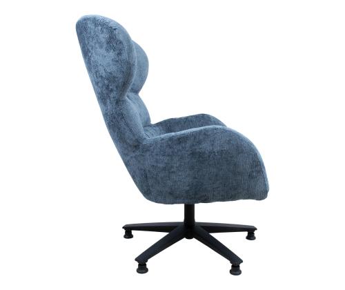 Nojatuoli KAROLINA 78x84,5xH104,5cm, sininen väri