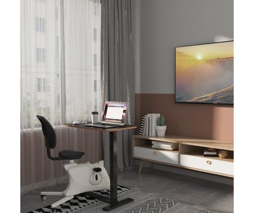 Säädettävä pöytä ERGO 1 moottorilla 70x40cm, musta