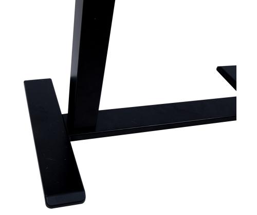 Säädettävä pöytä ERGO 1 moottorilla 70x40cm, musta