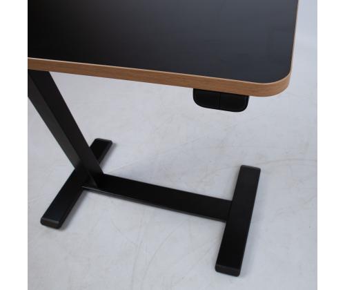 Säädettävä pöytä ERGO 1 moottorilla 70x40cm, musta