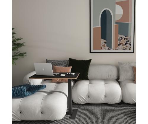 Säädettävä pöytä ERGO 1 moottorilla 70x40cm, musta