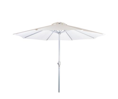 Aurinkovarjo BAHAMA D2,7m, valkoinen