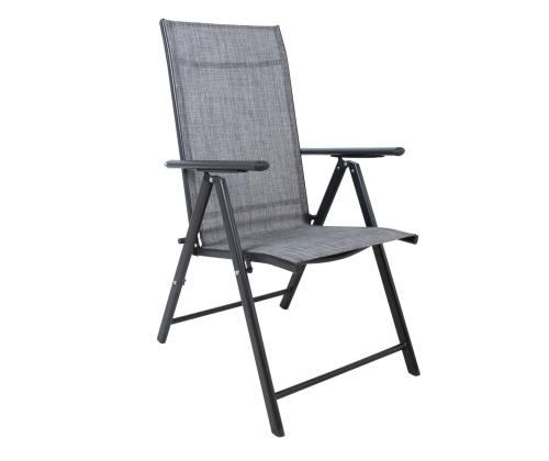 Taitettava tuoli DUBLIN 54x69xH102cm, harmaa