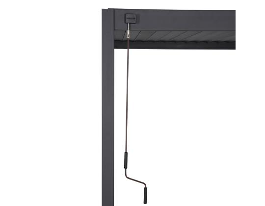 Katos MIRADOR-88 3x3,6m, tummanharmaa