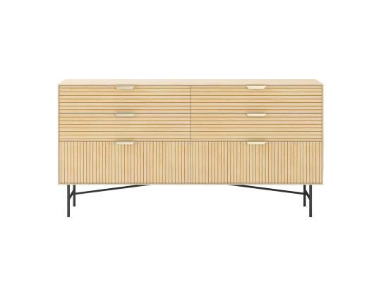 Lipasto BASSEL 120x40xH80cm, 3D melamiini