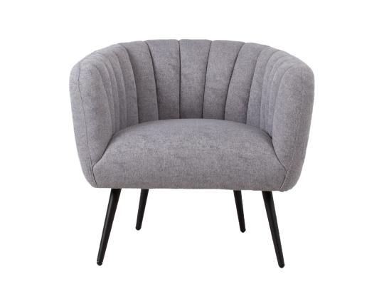 Nojatuoli TUCKER 78x71xH69cm harmaa, polyesterikangas, metalli