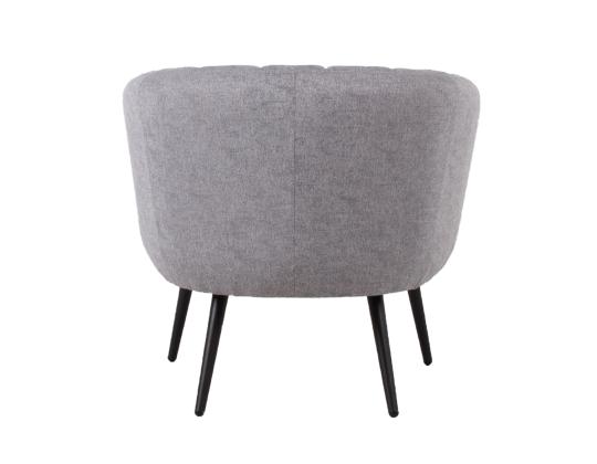 Nojatuoli TUCKER 78x71xH69cm harmaa, polyesterikangas, metalli