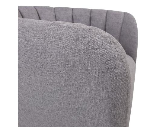 Nojatuoli TUCKER 78x71xH69cm harmaa, polyesterikangas, metalli
