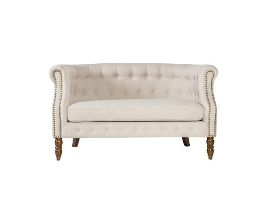 Sohva HOLMES 2-istuttava, beige