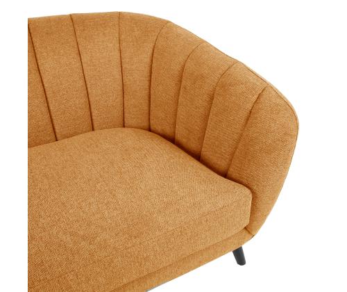 Nojatuoli MELODY oranssi, 100x88xH76cm, puu, vaneri, polyesterikangas