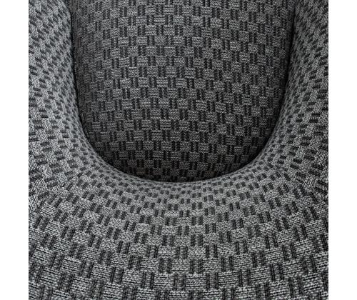 Nojatuoli ACCENT harmaa, 77x80xH74cm, polyesterikangas, puu, vaneri, metalli