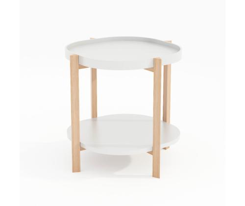 Hylly NORAH 50x50xH55cm, valkoinen