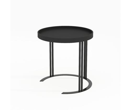 Sivupöytä KEIRA D50xH50cm, musta