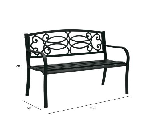 Pinkki VERDE must 128x59xH85cm, terassi