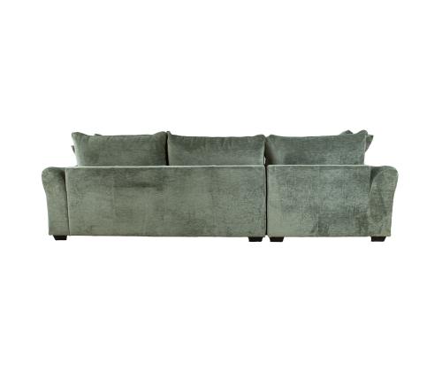 Kulmasohva DIVI VN 284x162/102xH83cm, mintunvihreä