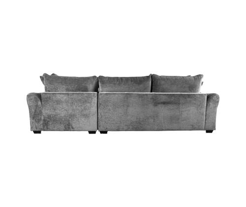 Kulmasohva DIVI PN 284x102/162xH83cm, harmaa