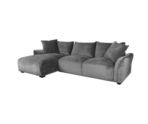 Kulmasohva DIVI VN 284x162/102xH83cm, harmaa