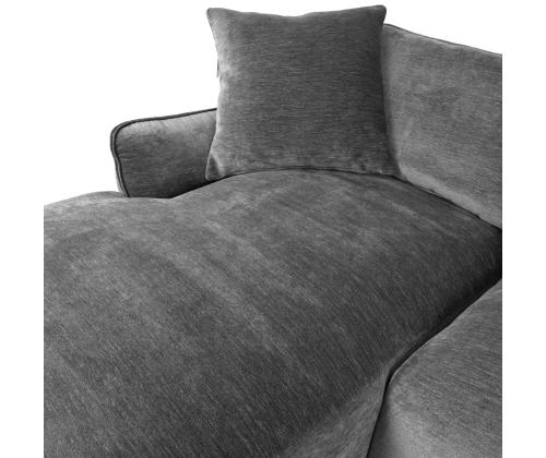 Kulmasohva DIVI VN 284x162/102xH83cm, harmaa