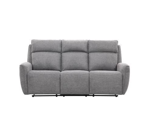 Sohva MAREN 3-istuttava manuaalinen lepotuoli 206x90xH104cm, harmaa