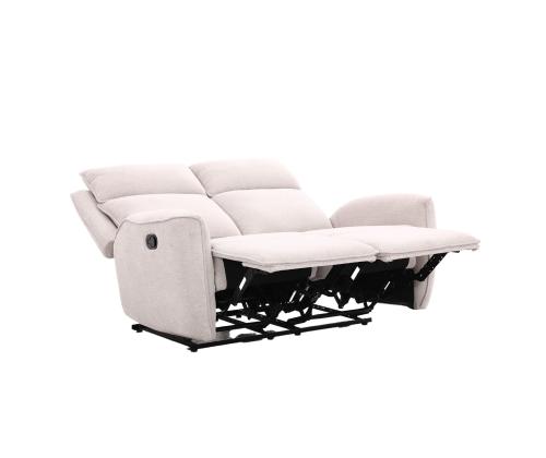 Sohva MAREN 2-istuttava manuaalinen lepotuoli 150x90xH104cm, beige väri