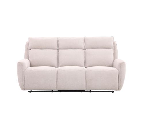 Sohva MAREN 3-istuttava manuaalinen lepotuoli 206x90xH104cm, beige