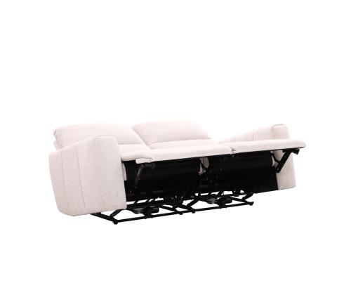 Sohva MATIAS 3-istuttava sähkökäyttöinen lepotuoli 202x90xH100cm, vaalea beige