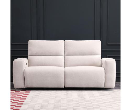 Sohva MATIAS 3-istuttava sähkökäyttöinen lepotuoli 202x90xH100cm, vaalea beige
