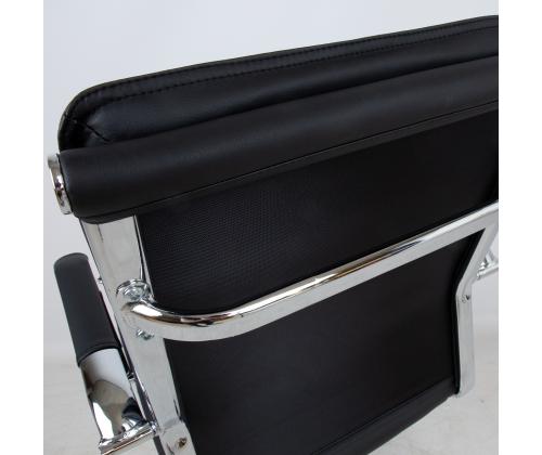 Tietokonetuoli/työtuoli ULTRA 54,5x63xH94-104cm, musta keinonahka