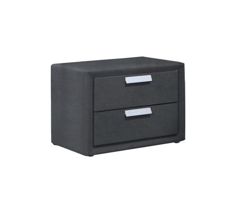 GRACE yöpöytä 50,5x41xH40cm, tummanharmaa