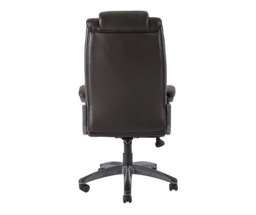 Tietokone/toimistotuoli CALVIN, 81x65xH114-121,5cm, ruskea, keinonahkaa, muovia