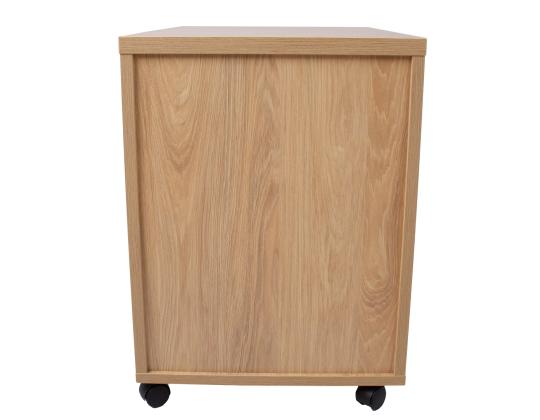 Laatikkolaatikko ERGO 60x43xH60cm, hikkoripuu, melamiinilevy