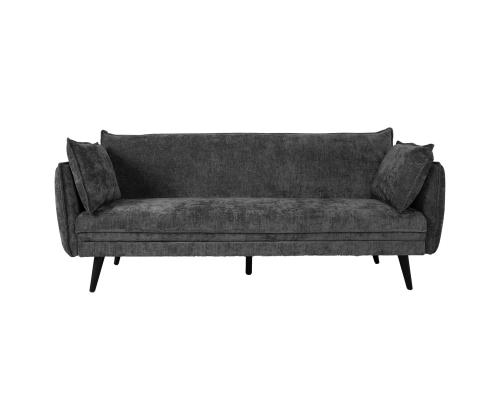 Sohvasänky NOELLA 3-istuttava 212x82xK88cm, tummanharmaa
