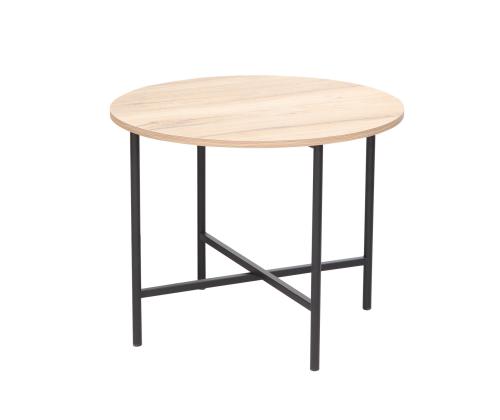 Sohvapöytä HANNES 50x50xK40cm, maalaismainen melamiinipintainen