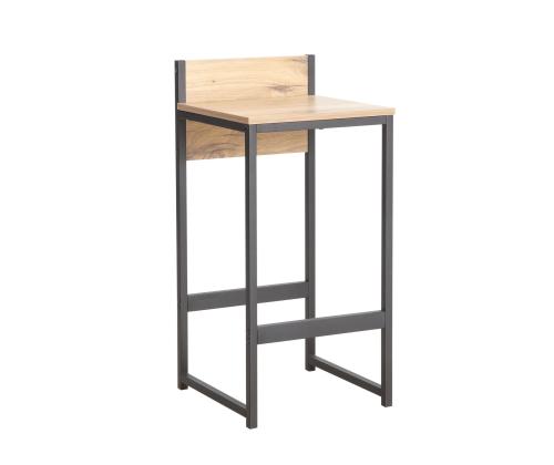 Baarijakkara HANNES 38x38xH80cm, maalaismainen melamiinipintainen viimeistely