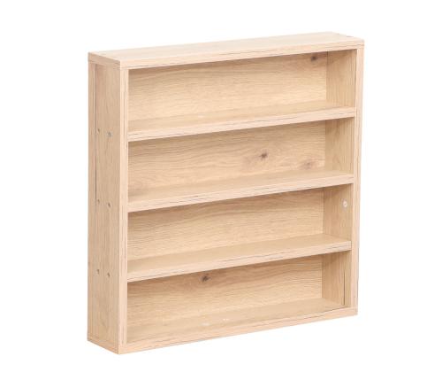 Hylly LESTER 48x10xH47,5cm, vaalea melamiini