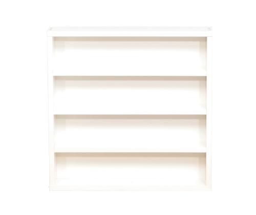 Hylly LESTER 48x10xH47,5cm, valkoinen melamiini