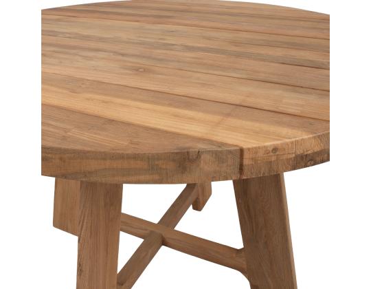 Laud KATALINA D120xH78cm, taaskasutatud tiikpuu