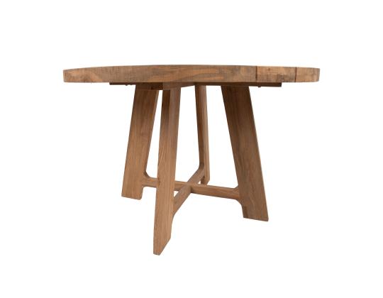 Laud KATALINA D120xH78cm, taaskasutatud tiikpuu