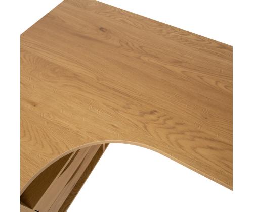 Työpöytä GEORGIA 145x80xH75cm, melamiini tammenkuorella