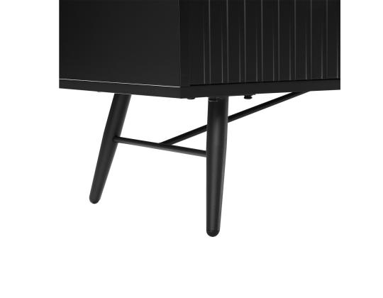 Lipasto PIXAR 100x40xH115cm, musta