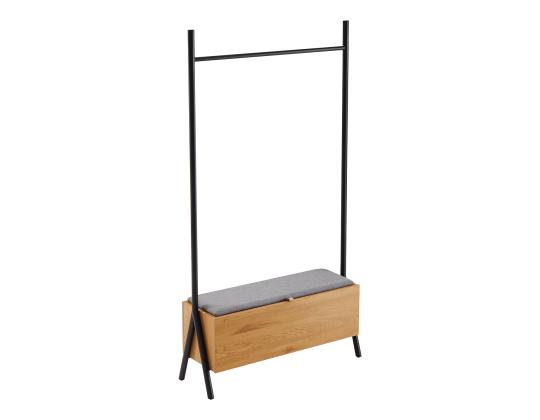 Eteinen AALBORG penkillä 97x32xH180cm, tammi