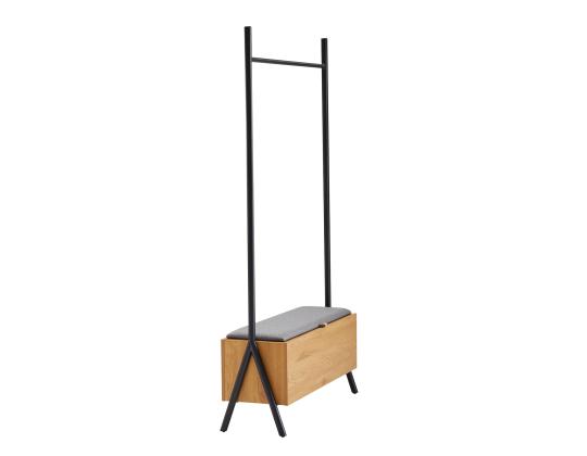 Eteinen AALBORG penkillä 97x32xH180cm, tammi