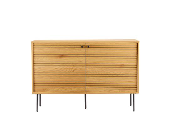 Lipasto LINE 110x40xH74cm, melamiini tammenkuorella