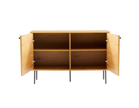 Lipasto LINE 110x40xH74cm, melamiini tammenkuorella