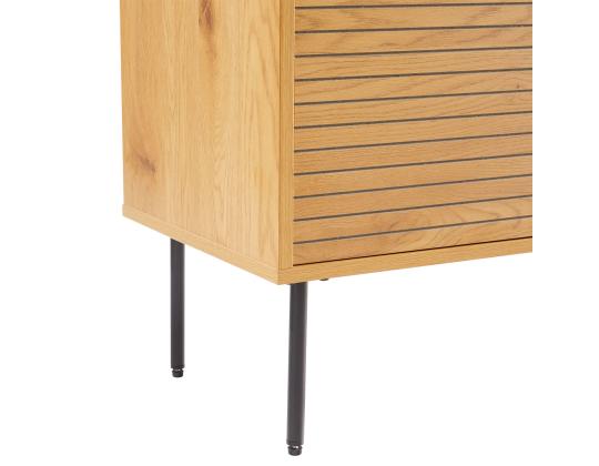 Lipasto LINE 110x40xH74cm, melamiini tammenkuorella
