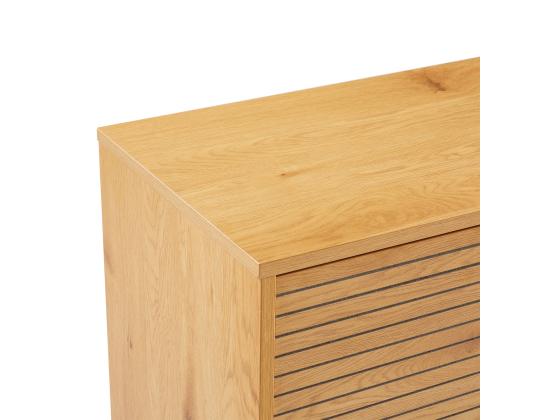 Lipasto LINE 110x40xH74cm, melamiini tammenkuorella