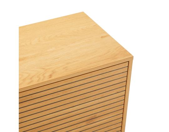 Lipasto LINE 110x40xH74cm, melamiini tammenkuorella