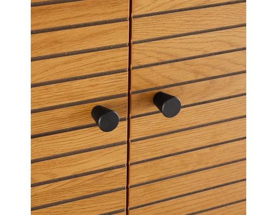 Kaappi LINE 80x40xH130cm, melamiini tammenkuorella